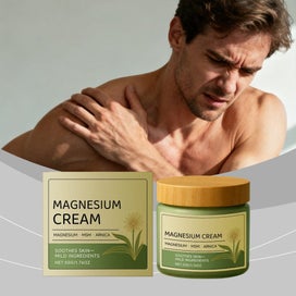 Listing 9 of 12 for 3PCS Total Relief Magnesiums Cream, Gentle Hydrating Magnesiums Lotion 50g