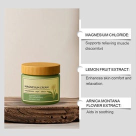 Listing 10 of 12 for 3PCS Total Relief Magnesiums Cream, Gentle Hydrating Magnesiums Lotion 50g