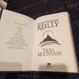 Listing 5 of 7 for Troll Mountain - Matthew Reilly 2015 Hardcover - Rare