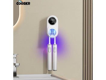Listing 1 of 9 for Portable Wall-Mounted UV Toothbrush Sterilizer Holder