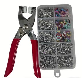 Listing 13 of 20 for $1 Everyone Deserved AS SEEN ON TV (SeMachi Hair cloth Metal Snap Fastener Set )