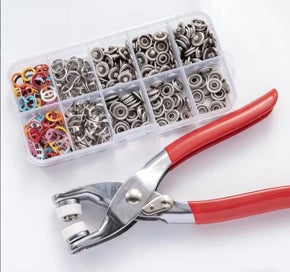 Listing 17 of 20 for $1 Everyone Deserved AS SEEN ON TV (SeMachi Hair cloth Metal Snap Fastener Set )