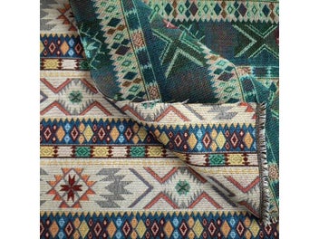 Listing 4 of 9 for Poly-Cotton Jacquard Fabric For Bags Shoes Decor DIY