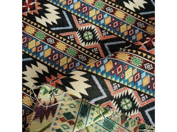Listing 7 of 9 for Poly-Cotton Jacquard Fabric For Bags Shoes Decor DIY