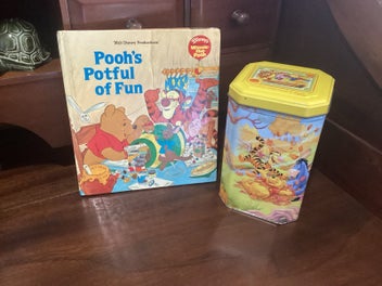 Listing 1 of 7 for Vintage Winnie the Pooh book and tin