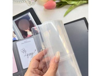 Listing 7 of 10 for A5 Macaron Color Photocard Binder Small Card Storage Book