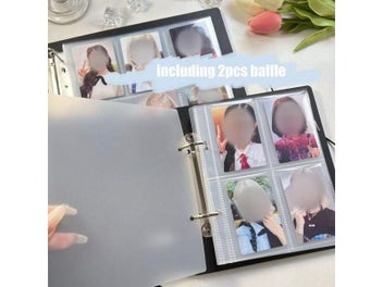 Listing 5 of 10 for A5 Macaron Color Photocard Binder Small Card Storage Book