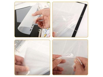 Listing 8 of 10 for A5 Macaron Color Photocard Binder Small Card Storage Book
