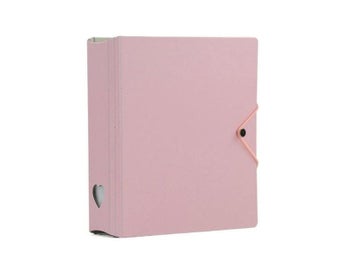 Listing 1 of 10 for A5 Macaron Color Photocard Binder Small Card Storage Book