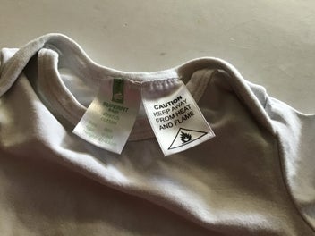 Listing 2 of 3 for Superfit Baby Stretch White Unisex Singlet Size 0-3 Months
