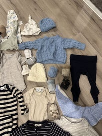 Listing 2 of 8 for Mixed Box of Baby Clothes – Size Newborn