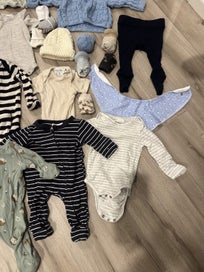 Listing 3 of 8 for Mixed Box of Baby Clothes – Size Newborn