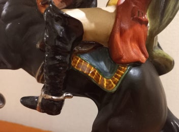 Listing 7 of 18 for Royal Doulton Dick Turpin Model HN3272 Limited Edition with Base & Cert