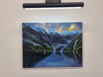 Listing 11 of 14 for Afterpay - A Fiordland Storm - Landscape Painting by Caley Hall