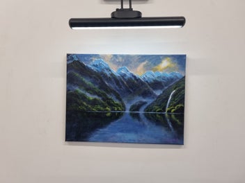 Listing 9 of 14 for Afterpay - A Fiordland Storm - Landscape Painting by Caley Hall