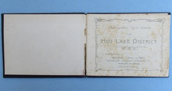 Listing 3 of 20 for 1903 Hot lake District album - Wildman, Lyell & Arey.