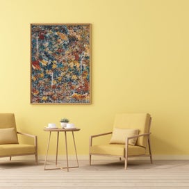 Listing 6 of 15 for ORIGINAL ACRYLIC ABSTRACT PAINTING - Temporarily Eternal - 24" x 36"