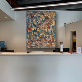 Listing 10 of 15 for ORIGINAL ACRYLIC ABSTRACT PAINTING - Temporarily Eternal - 24" x 36"