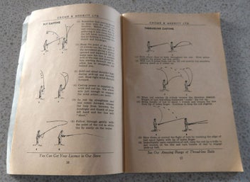 Listing 4 of 20 for *** CROMB & MERRITT LTD *** 1959 / 60 SEASON FISHING CATALOGUE ***