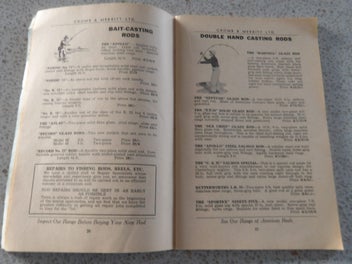 Listing 6 of 20 for *** CROMB & MERRITT LTD *** 1959 / 60 SEASON FISHING CATALOGUE ***