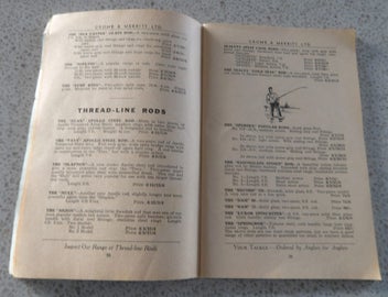 Listing 7 of 20 for *** CROMB & MERRITT LTD *** 1959 / 60 SEASON FISHING CATALOGUE ***