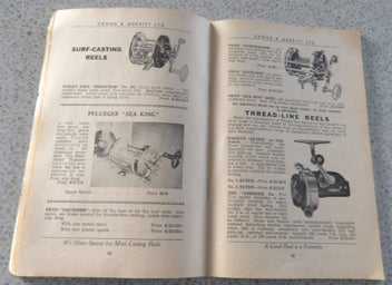 Listing 10 of 20 for *** CROMB & MERRITT LTD *** 1959 / 60 SEASON FISHING CATALOGUE ***