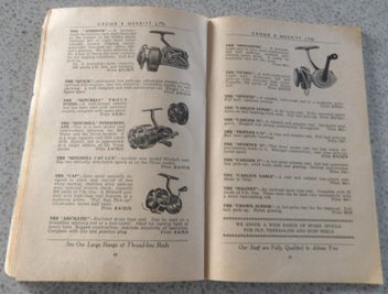 Listing 11 of 20 for *** CROMB & MERRITT LTD *** 1959 / 60 SEASON FISHING CATALOGUE ***