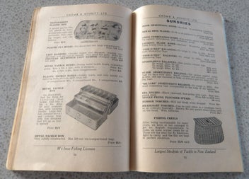 Listing 19 of 20 for *** CROMB & MERRITT LTD *** 1959 / 60 SEASON FISHING CATALOGUE ***