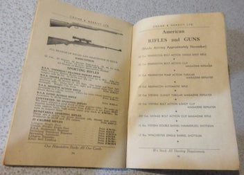 Listing 20 of 20 for *** CROMB & MERRITT LTD *** 1959 / 60 SEASON FISHING CATALOGUE ***