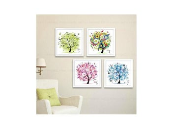 Listing 3 of 8 for [Super Deals]Needlework Cross Stitch Embroidery Kit Set 4 Seasons Rich Spring