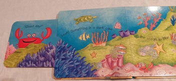 Listing 6 of 13 for 2 x sea books and magnetic ocean animals