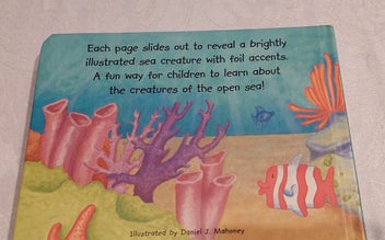 Listing 3 of 13 for 2 x sea books and magnetic ocean animals