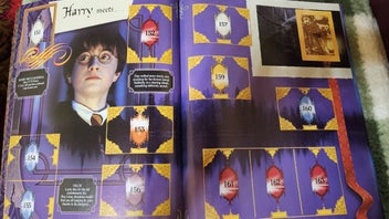 Listing 2 of 3 for Harry Potter and the Philosopher's Stone Sticker Album 2001.