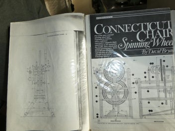 Listing 3 of 8 for Spinning Wheels plans, plus other information, Making, Using Etc