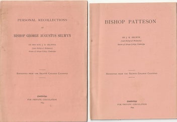 Listing 2 of 8 for Bishop George Augustus Selwyn (1894) plus Additional Items relating to Selwyn.