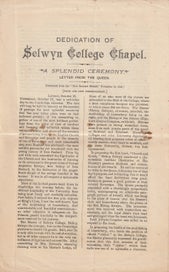 Listing 5 of 8 for Bishop George Augustus Selwyn (1894) plus Additional Items relating to Selwyn.