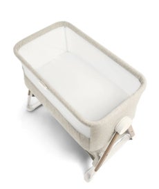 Listing 1 of 5 for Mamas&Papas Lua Bedside Crib - Fawn