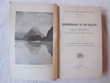 Listing 3 of 12 for GEOMORPHOLOGY OF NEW ZEALAND, PART I. SYSTEMATIC by Cotton, C.A. 1922