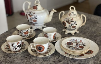 Listing 1 of 4 for Antique Porcelain tea set