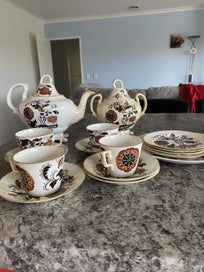 Listing 4 of 4 for Antique Porcelain tea set