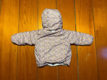 Listing 4 of 4 for Patagonia Baby Reversible Down Sweater Hooded Jacket