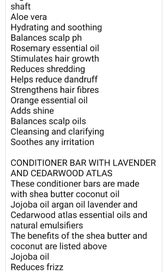Listing 4 of 6 for Shampoo bar and conditioner bar