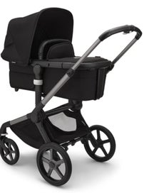 Listing 4 of 5 for Bugaboo Donkey 5 Black Duo Pram with Bassinet and Side Basket