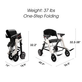 Listing 6 of 8 for Roamate 3 in 1 Wheelchair
