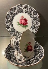 Listing 13 of 15 for BEAUTIFUL RARE ROYAL ALBERT SENORITA TEA SET 21 PIECES