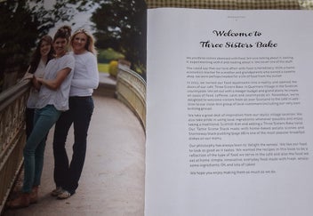 Listing 3 of 20 for THREE SISTERS BAKE DELECTABLE RECIPES FRM REITH SISTERS SCOTTISH CAFE RRP$75
