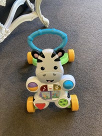 Listing 1 of 2 for Fisher Price Learn with Me Zebra Walker