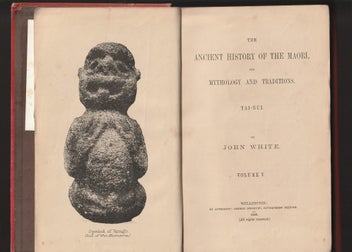 Listing 13 of 20 for White's Ancient History of the Maori - all 7 Volumes *Rare*