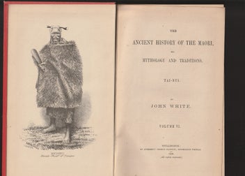 Listing 15 of 20 for White's Ancient History of the Maori - all 7 Volumes *Rare*