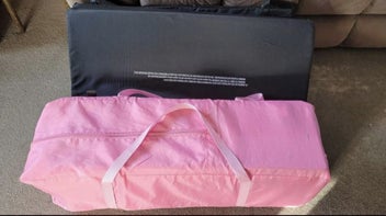 Listing 4 of 7 for Pink Portacot and Mattress